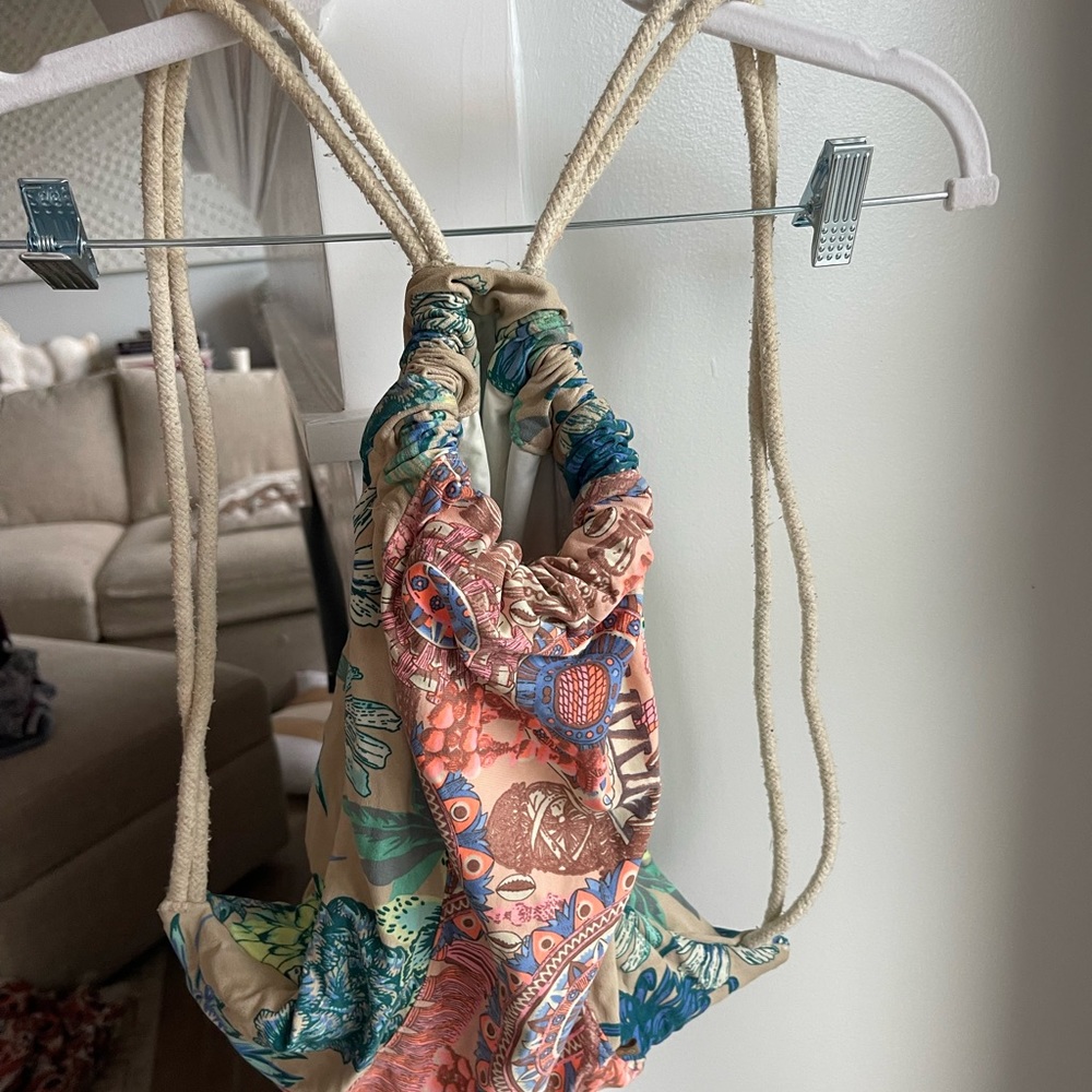 Maaji Multicolor Drawstring Bag